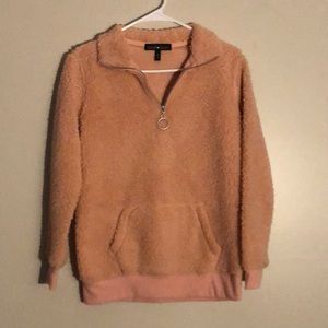 Derek Heart Fleece Pullover
